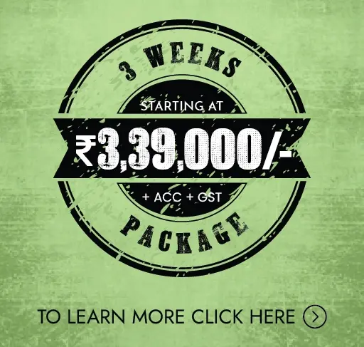 3-Week Package for Boot Camp in India