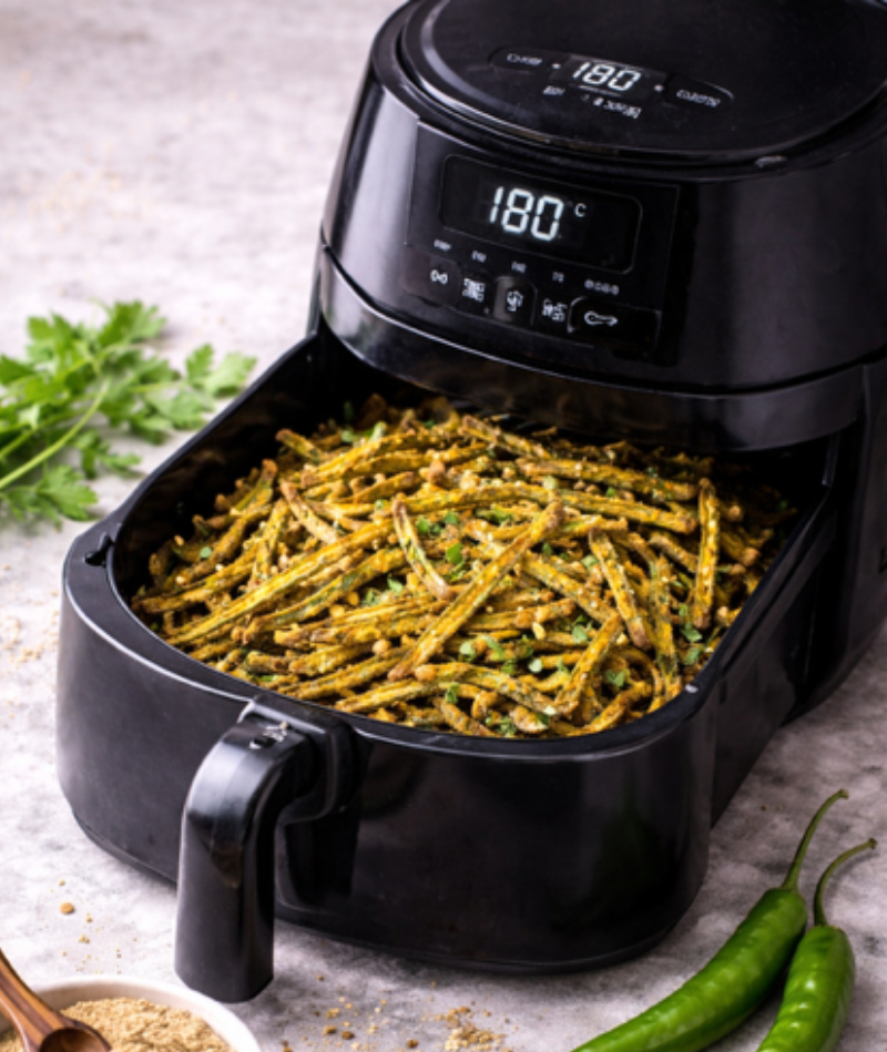 AIR-FRIED OKRA / BHINDI CHIPS